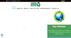 Desktop Screenshot of greenmonsterecycling.com
